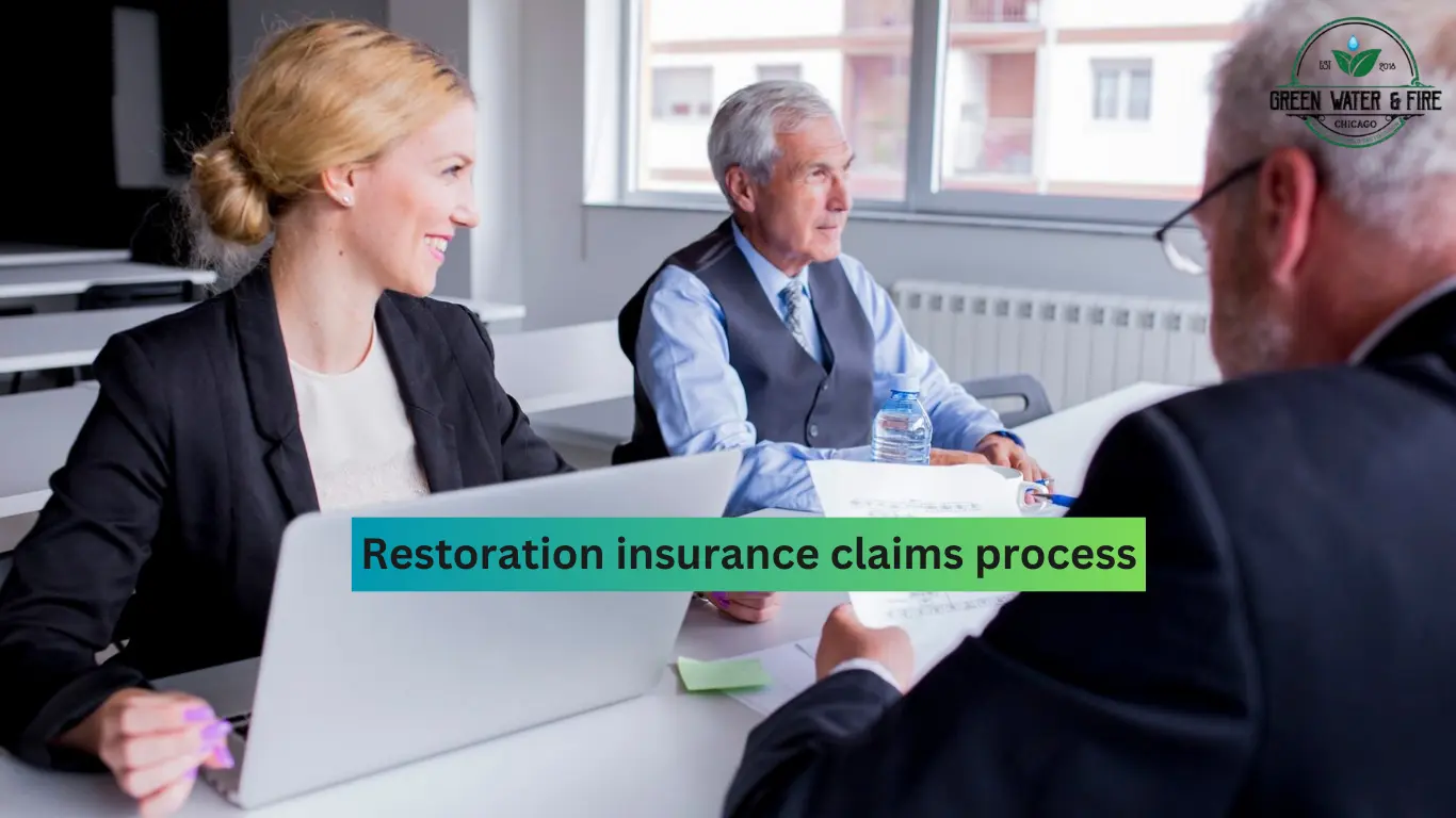 Restoration insurance claims process