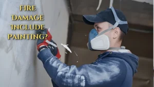 fire damage includes painting