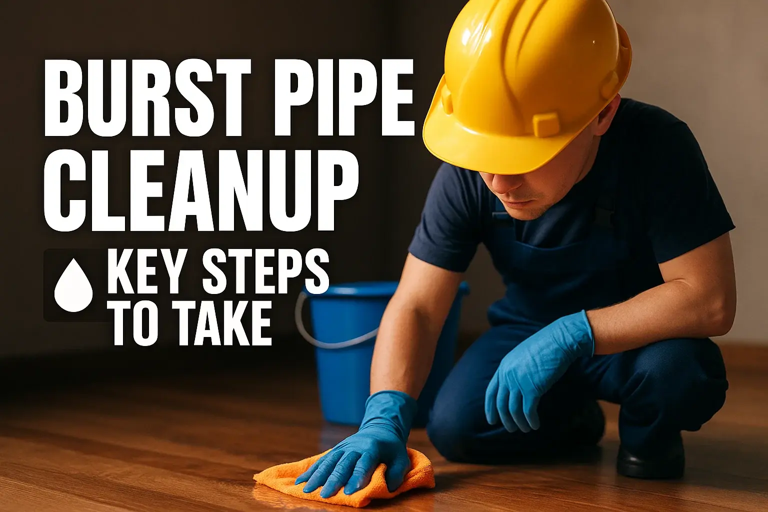 Burst Pipe Cleanup Key Steps to Take
